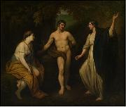 Choice of Hercules between Virtue and Pleasure Benjamin West